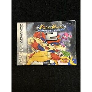 Game Boy Advance Monster Rancher Advance 2 Instruction Booklet Manual Only